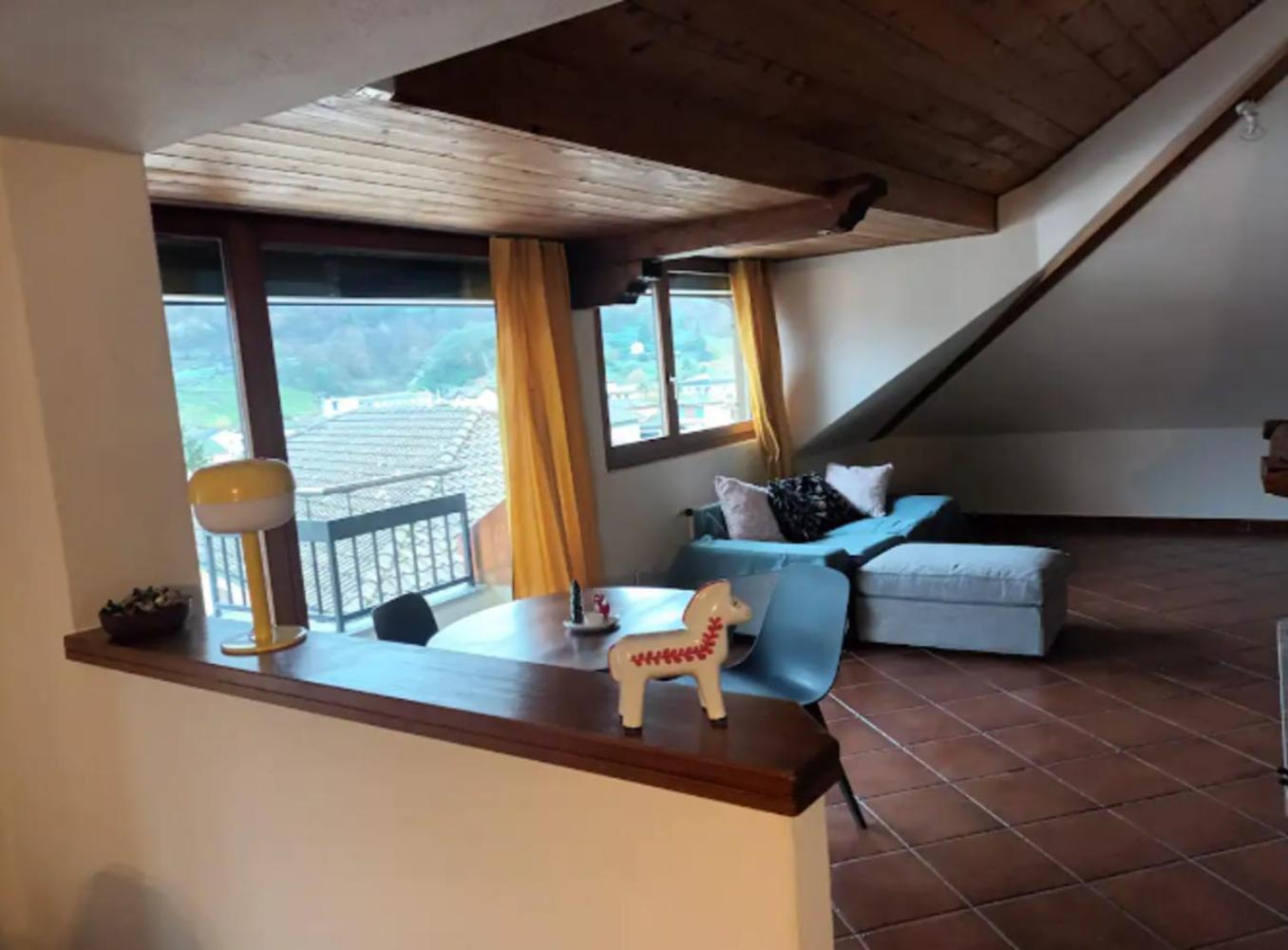 Ca' Di Fant Malvaglia Apartment Luaran gambar